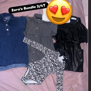 Zara’s bundle little girls 3/4T